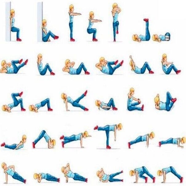 Losing weight exercises